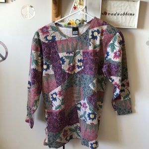 Vintage Basic Editions Tapestry Top